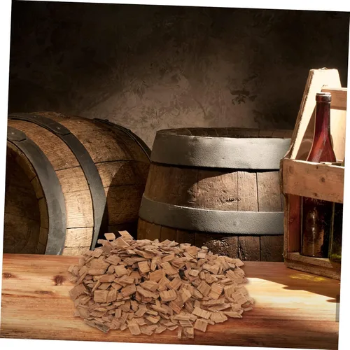Vista 4 de KICHOUSE Paquete de 1 patatas fritas American Cubes Suministros de elaboración de cerveza de vino Cocinar trozos de madera Suministros para hacer