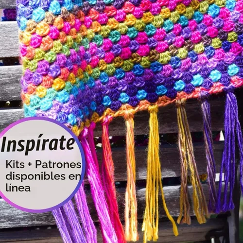 Vista 4 de Lion Brand Yarn - Hilo Landscapes (1 madeja), Desert Spring