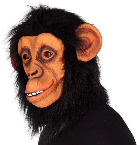 Vista 4 de Boland Kopfmaske, Talla única para Erwachsene, Accessoire, Karneval, Mottoparty, Kostüm, Fasching