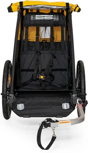Vista 3 de Burley Bee, Remolque para Bicicleta de 1 y 2 Asientos, Ligero, Remolque Solo para Bicicletas de Niños