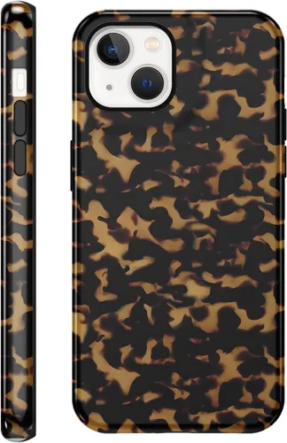 Vista 82 de Funda de teléfono con estampado de guepardo para iPhone 7/8/SE 2020/2022 de 4.7 pulgadas, funda de lujo con diseño de leopardo marrón coqueta a