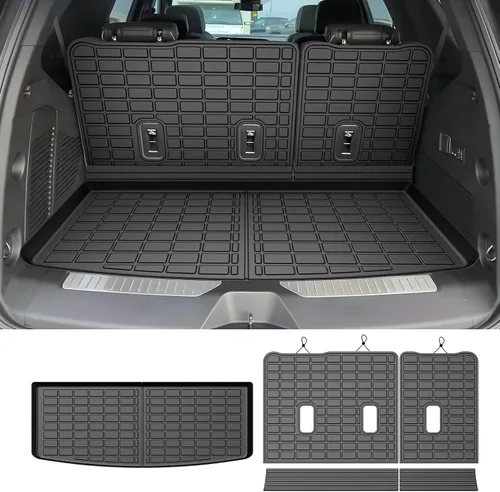 Vista 28 de Forro de carga para Jeep Compass/Patriot 2007-2016 y 2007-2012 Dodge Caliber, alfombras de carga para todo clima para accesorios de Compass