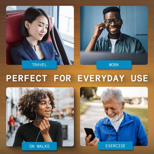 Vista 3 de Symphonized Ahorre hasta un 19% de descuento en auriculares con cable NRG 3 Jack de 0.138 in con micrófono Paquete de altavoces Bluetooth premium NXT