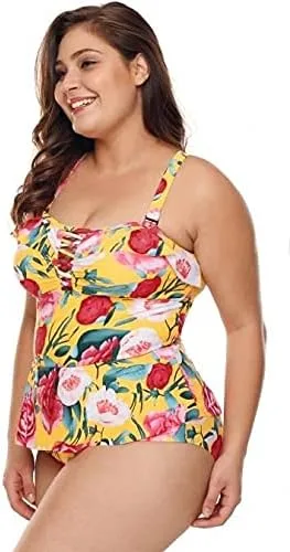 Vista 2 de Swimsuits For All Traje de baño de una pieza para mujer de talla grande