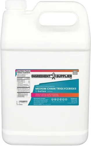 Vista 6 de Aceite MCT – 8.5 fl oz (8.33 onzas) Derivado de palma sostenible – Grado alimenticio USP – Sin OGM – Halal – para nutrición deportiva, dieta
