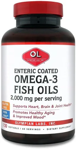 Vista 9 de Olympian Labs Mega Omega 3 aceites de pescado, 60 sietes,3148