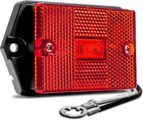Vista 19 de TRUE MODS - Luz de marcador lateral LED ámbar [certificado DOT] [IP67 resistente al agua] [reflector integrado] para remolques de lanchas