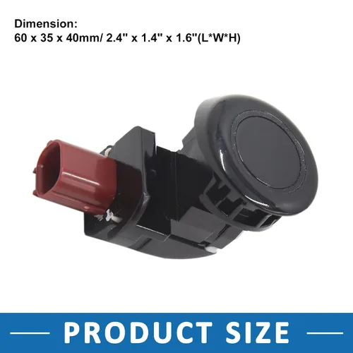 Vista 3 de Sensor de aparcamiento 39690-SHJ-A61 Sensor de ayuda inversa para Honda Odyssey 2005-2010 plástico metal negro