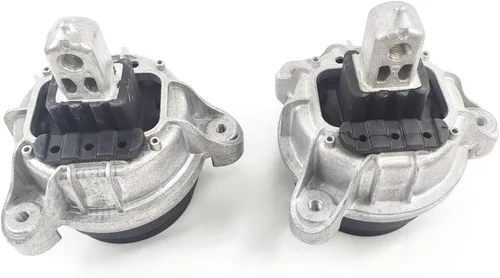 Vista 6 de Juego de 2 soportes de motor delantero izquierdo y derecho, compatible con BMW F10 F11 528i motor N20 (2012-2016), reemplaza # 22116785601