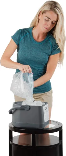 Vista 5 de Cold Rush Máquina de hielo de terapia compacta - Sistema de crioterapia para aliviar el dolor y compresión fría - Poscirugía y recuperación