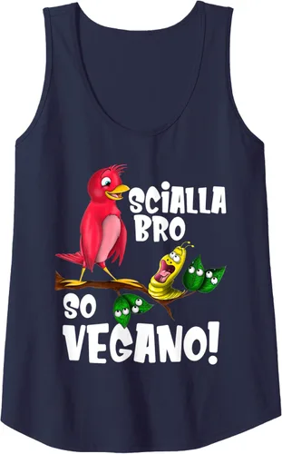 Vista 11 de Scialla Vegano divertente Animalista Vegetariano vegan funny Tank Top