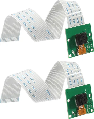 Vista 8 de Aokin para módulo de cámara Raspberry Pi, 5MP 1080P con sensor OV5647 módulo de cámara de video para Raspberry Pi A/B/B+/2/3/3B+/4 con cable