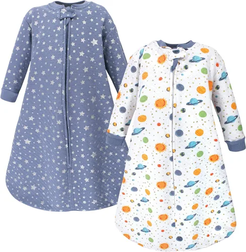 Vista 31 de Hudson Baby Saco de dormir unisex para bebé acolchado premium de manga larga y manta vestible Alce grande
