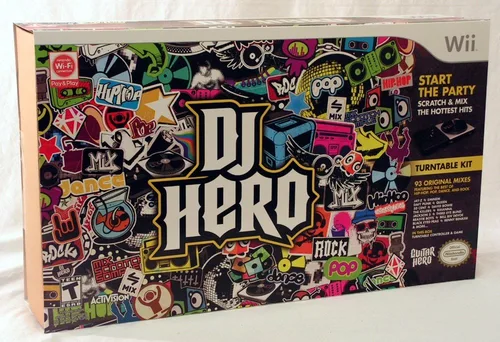 Vista 10 de PS2 DJ Hero Bundle with Turntable