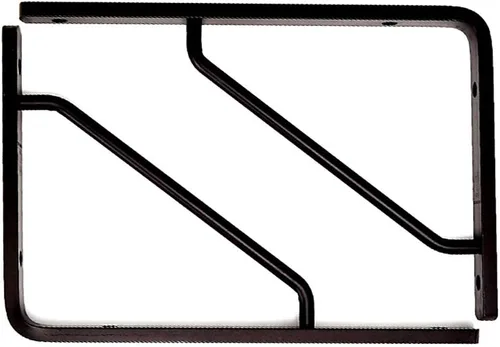 Vista 8 de Soportes de estante triangulares de aleación de aluminio sólido y grueso, para lavabo, lavabo industrial, soportes flotantes para estantes de pared