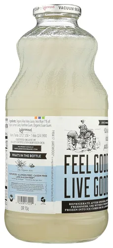 Vista 4 de Lakewood, Jugo de gel de aloe vera orgánico, 32 onzas