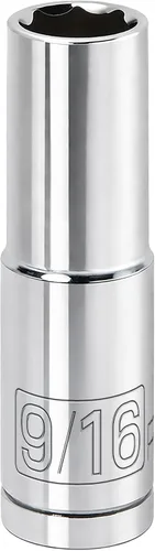 Vista 22 de Powerbuilt 642207 - Enchufe de 1/2 pulgada de profundidad de 1 pulgada