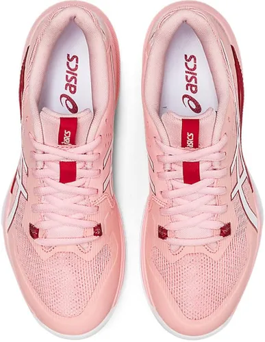 Vista 6 de ASICS Gel-Tactic - Zapatos deportivos de interior para mujer, BlancoPlata pura