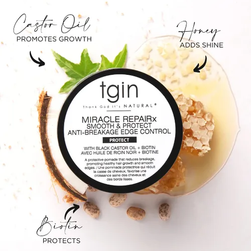 Vista 3 de Thank God It's Natural Miracle RepaiRx Suaviza y protege el control de bordes