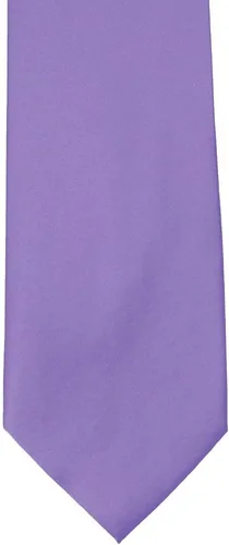 Vista 138 de tiemart Corbata de color sólido para hombre Longitud estándar