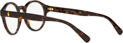 Vista 5 de Polo Ralph Lauren Ph2243 - Marco redondo para gafas graduadas para hombre Lente brillante de la HabanaDemo 48 mm