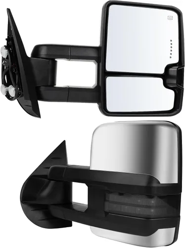 Vista 34 de ECCPP - Espejos de remolque de repuesto para Chevy Silverado 2007-2014