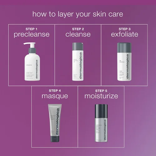Vista 8 de Dermalogica Máscara de recuperación de energía multivitamínica, máscara facial antienvejecimiento con vitamina C y ácido láctico, restaura y repara
