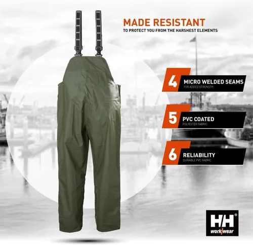 Vista 20 de Ropa de trabajo de Helly Hansen para hombre, mameluco para pescar y para la lluvia