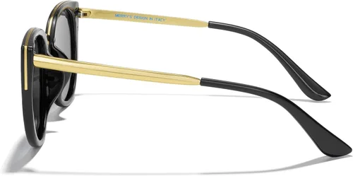 Vista 3 de MERRY'S Girls Cat Eye - Gafas de sol para niños, Niños Gafas de sol polarizadas S7001 para niños