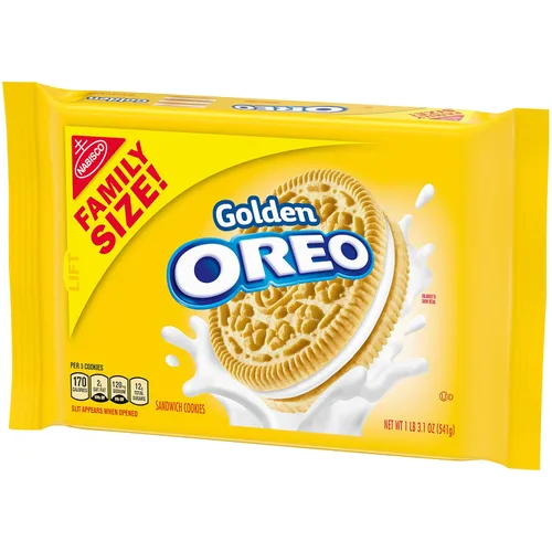 Vista 14 de OREO Galletas Golden Sandwich, tamaño familiar, paquetes de 12 - 19.1 onzas
