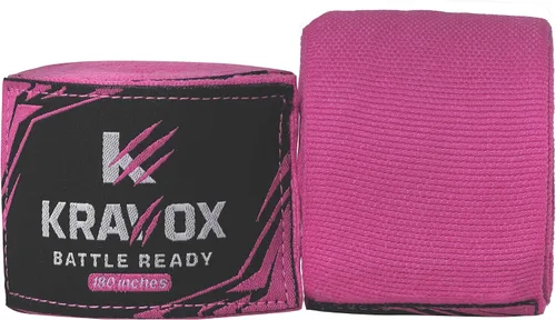 Vista 3 de Kaizen - Envolturas de mano de boxeo de 180 pulgadas para hombres y Rosa