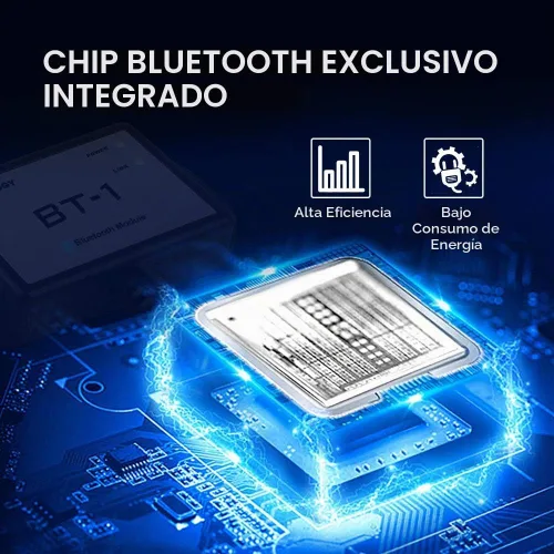Vista 3 de Puerto de comunicación RS232 compatible con módulo Bluetooth Renogy RJ12, controladores de carga Rover/Wanderer/Adventurer, BT-1, color negro