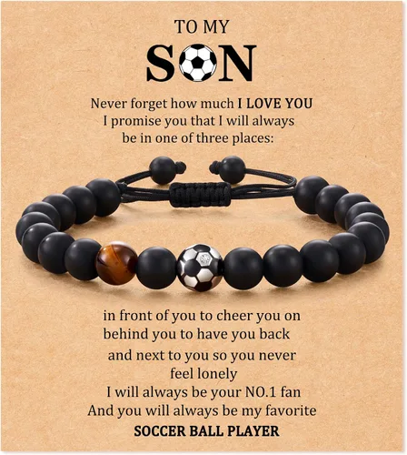 Vista 8 de Brazalete de béisbol/fútbol/baloncesto/hockey/golf/fútbol americano para regalos para niños y hombres