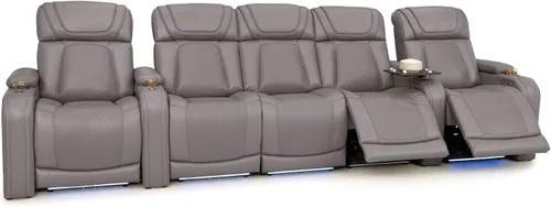 Vista 30 de Seatcraft Caliente Asiento de cine en casa Tabaco Sillón Individual