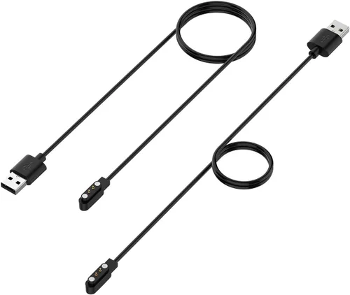 Vista 6 de Compatible con MVEFOIT/Wwzzey Y22, cable de carga USB de 3.4 pies, base de carga de repuesto para MVEFOIT Smartwatch Charger Accesorios
