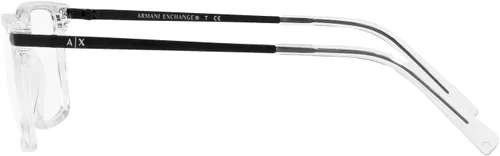 Vista 4 de Armani Exchange Ax3077 - Marco rectangular para gafas graduadas para hombre