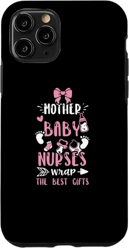 Vista 10 de iPhone 15 Nurse: Mother Baby Nurses Wrap The Best Gifts - Funda para bebé niña