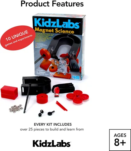 Vista 2 de 4M Magnet Science - Kit de ciencia de magnetismo