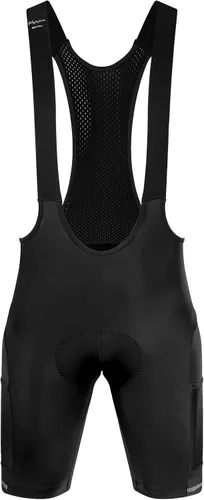 Vista 2 de Santic Pantalones cortos de ciclismo para hombre, acolchado 4D, transpirable, para ciclismo de carretera, ciclismo, ciclismo, ciclismo, gel de viaje
