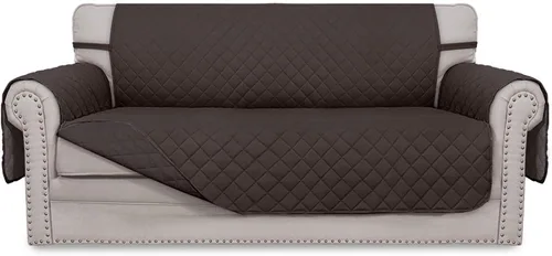 Vista 179 de Easy-Going - Funda reversible para sofá, resistente al agua, con varillas de espuma y correas elásticas, protector de muebles para mascotas y perros