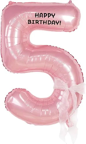 Vista 12 de Globos de feliz cumpleaños con números grandes de papel de aluminio, globos de cumpleaños con números, globos de feliz cumpleaños para decoración