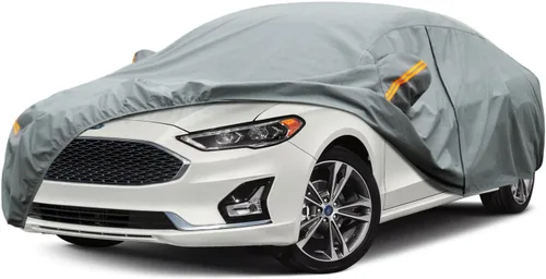 Vista 151 de Kayme Funda de Coche de Servicio Pesado Impermeable para Todo Tipo de Clima, Ajuste Personalizado para Tesla Model S, Cubierta Exterior Completa