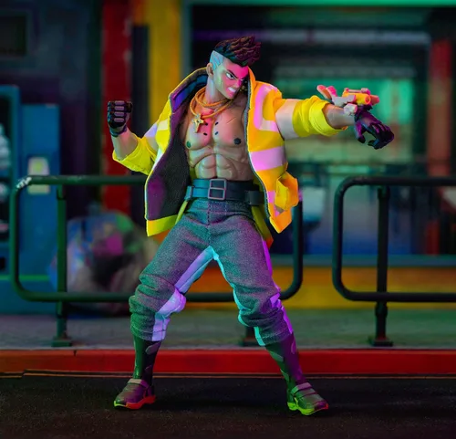 Vista 9 de Jada Cyberpunk Edgerunners David Martinez - Figura de acción a escala 1:12 - Figura articulada de 15 cm altamente coleccionable con accesorios