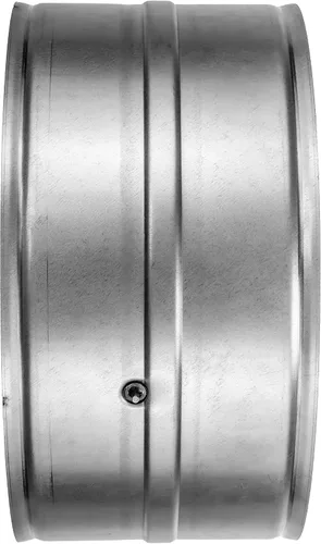 Vista 8 de Vent Systems Amortiguador de corriente trasera de 10 pulgadas, conector de conducto de acero galvanizado para flujo de aire unidireccional