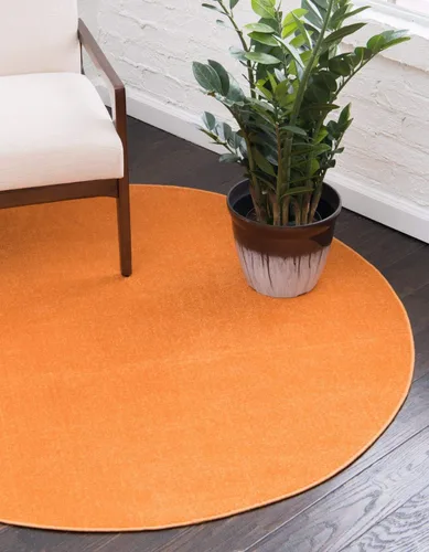 Vista 26 de Unique Loom Williamsburg Collection - Alfombra de área, color liso (2' 9" x 9' 10", color borgoña)