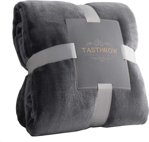 Vista 12 de TASTHROW - Manta decorativa de vellón de franela, grande, acogedora, ligera, gruesa, para todas las estaciones, adecuada para mujeres, hombres