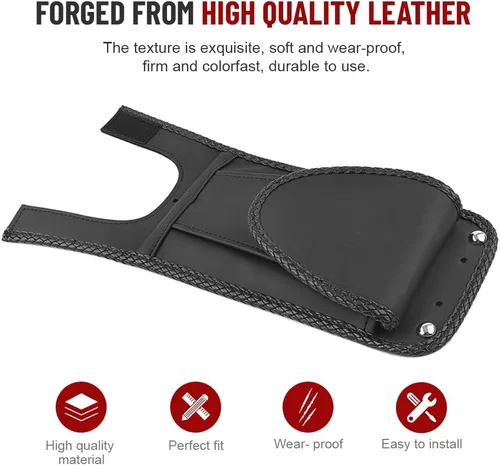 Vista 6 de Three T Funda para peto de tanque de gasolina para Harley Softail FLST FLSTN FLSTF FLSTC FLSTS, FXST FXSTB FXSTI FXSTS FXSTC