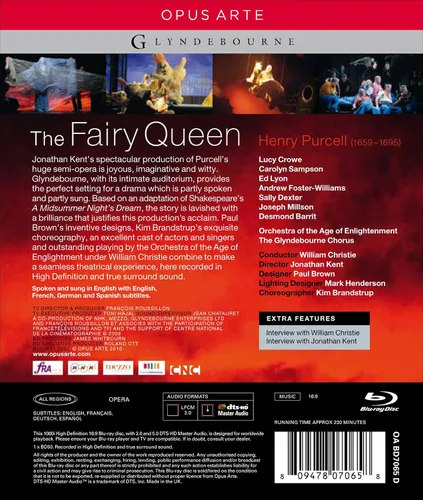 Vista 3 de Purcell The Fairy Queen Blu-ray