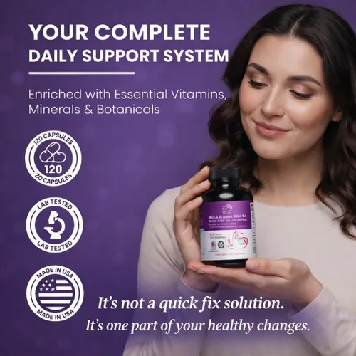 Vista 8 de Myo & D-Chiro Inositol Proporción 40:1 – 120 Cápsulas Suplemento de inositol Myo para mujeres con vitamina D, Ashwagandha, Folato y Zinc