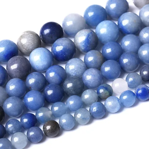 Vista 13 de 90 PIEZAS 4MM Cuentas de Piedra Sangrienta Africana Cuentas de Piedras Preciosas Naturales Redondas para Hacer Joyas DIY Piedra de Energía